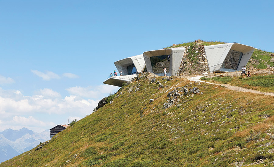 1512 on top of the world Messner Mountain Museum Corones Zaha Hadid Architects Bolzano Italy 3