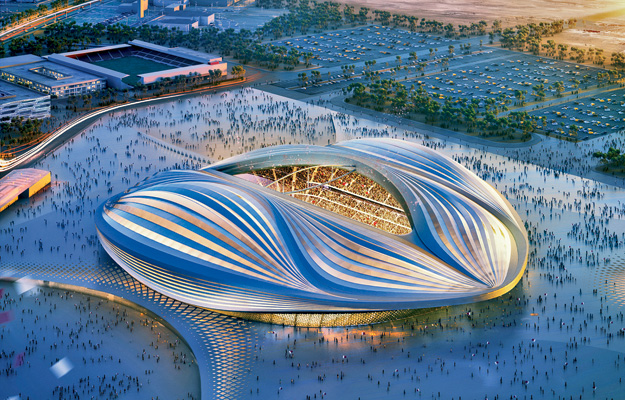 al-Wakrah stadium by Zaha Hadid