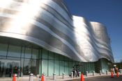 Zahner&sup1;s firm designed the fa&ccedil;ade for the Neiman Marcus store in Natick, Massachusetts.