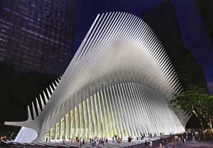 Calatrava's World Trade Center Transit Hub