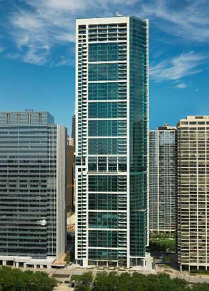 340 On the Park, a Chicago tower designed by Solomon Cordwell Buenz Architects