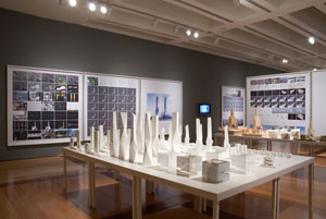 Installation view of INTENTIONS