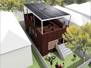 Sustainable home designed by Adjaye Associates