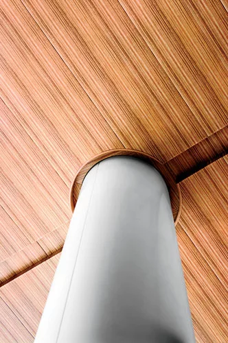 Micro-Perforated Arboreal Wood Ceiling