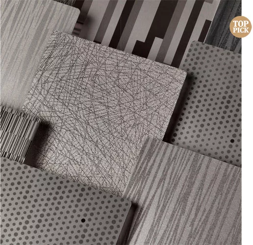 Diamond Finish and Eco-Etch Patterns