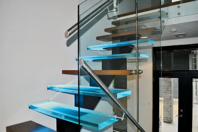 Glass Stair Treads