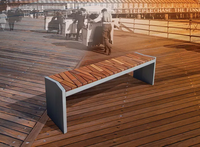 Boardwalk Bench