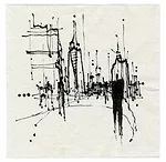 2018 Cocktail Napkin Sketch Contest: Runner-Up, Non-Registered Architect