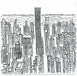2019 Cocktail Napkin Sketch Contest: Winner, Registered Architect