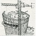 2019 Cocktail Napkin Sketch Contest: Runner-Up, Registered Architect