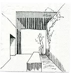 2019 Cocktail Napkin Sketch Contest: Runner-Up, Non-Registered Architect