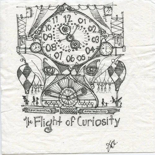 Cocktail Napkin Sketch Contest 2012 AIA Convention Winner