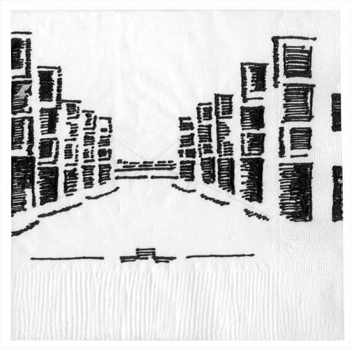 Cocktail Napkin Sketch Contest 2012 Best Firm