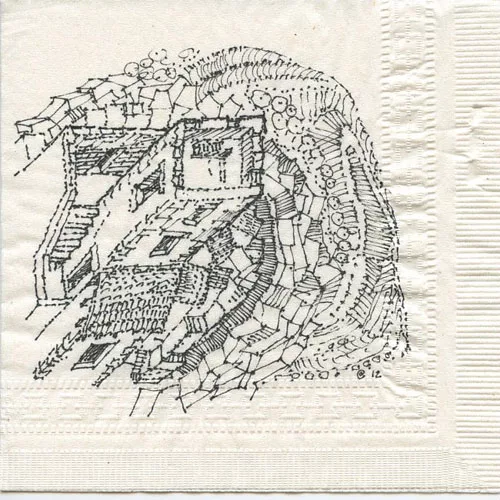 Cocktail Napkin Sketch Contest 2012 Runner Ups