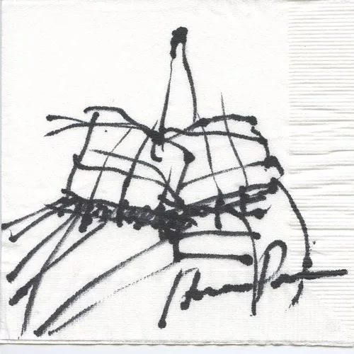 Cocktail Napkin Sketch Contest 2012 Specially Invited Entries