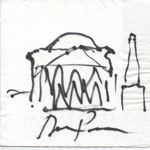 Cocktail Napkin Sketch Contest 2012 Specially Invited Entries