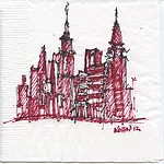 Cocktail Napkin Sketch Contest 2012 Specially Invited Entries