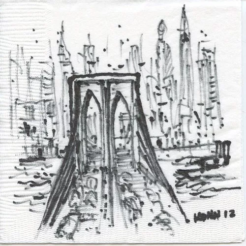 Cocktail Napkin Sketch Contest 2012 Specially Invited Entries