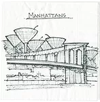 Cocktail Napkin Sketch Contest 2011 Off Beat