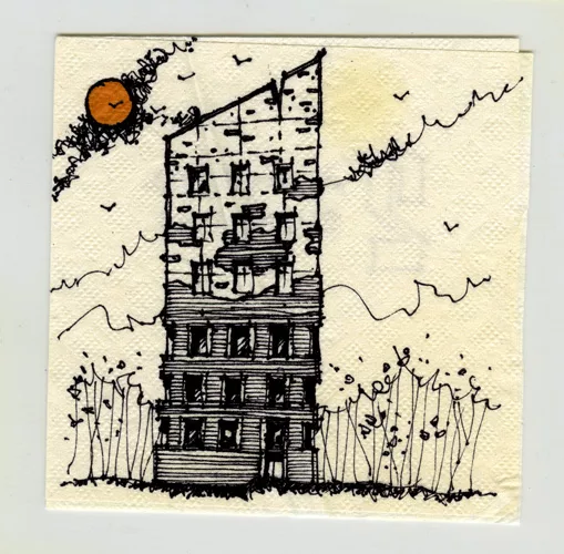 Cocktail Napkin Sketch Contest 2015 Honorable Mentions