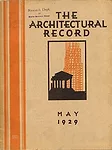 Architectural Record May 1929