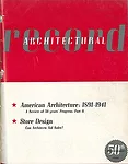 Architectural Record 50th Anniversary Issue from 1941