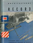 Architectural Record September 1946