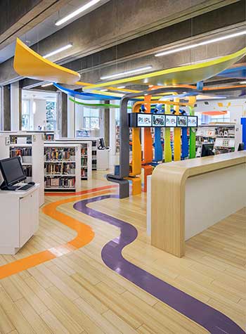 A Library By Skolnick Architecture Design Partnership Features