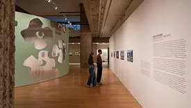 Installation view of Encounters: Denise Scott Brown Photographs