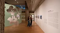 Installation view of Encounters: Denise Scott Brown Photographs