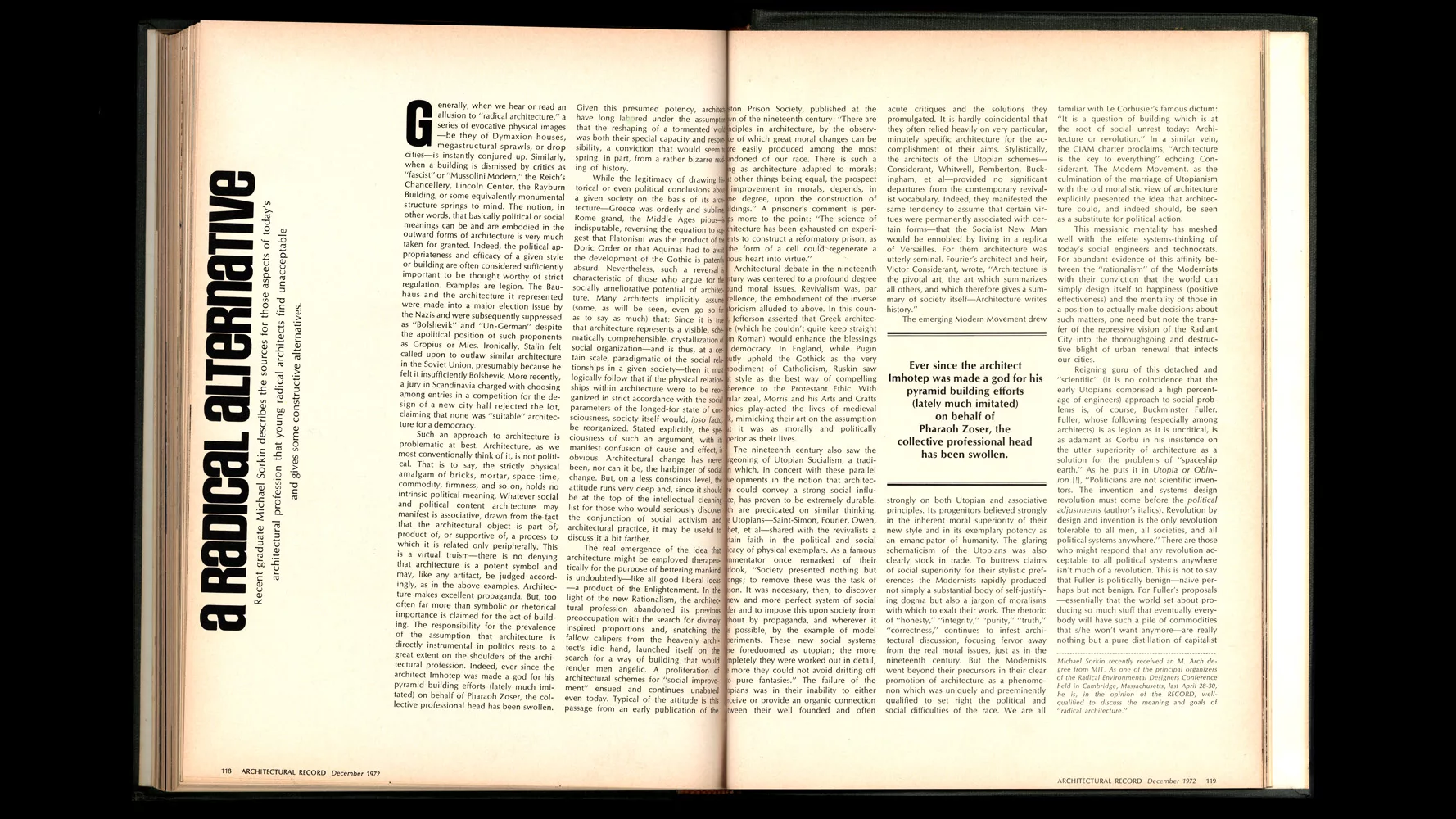 Architectural Record, December 1972