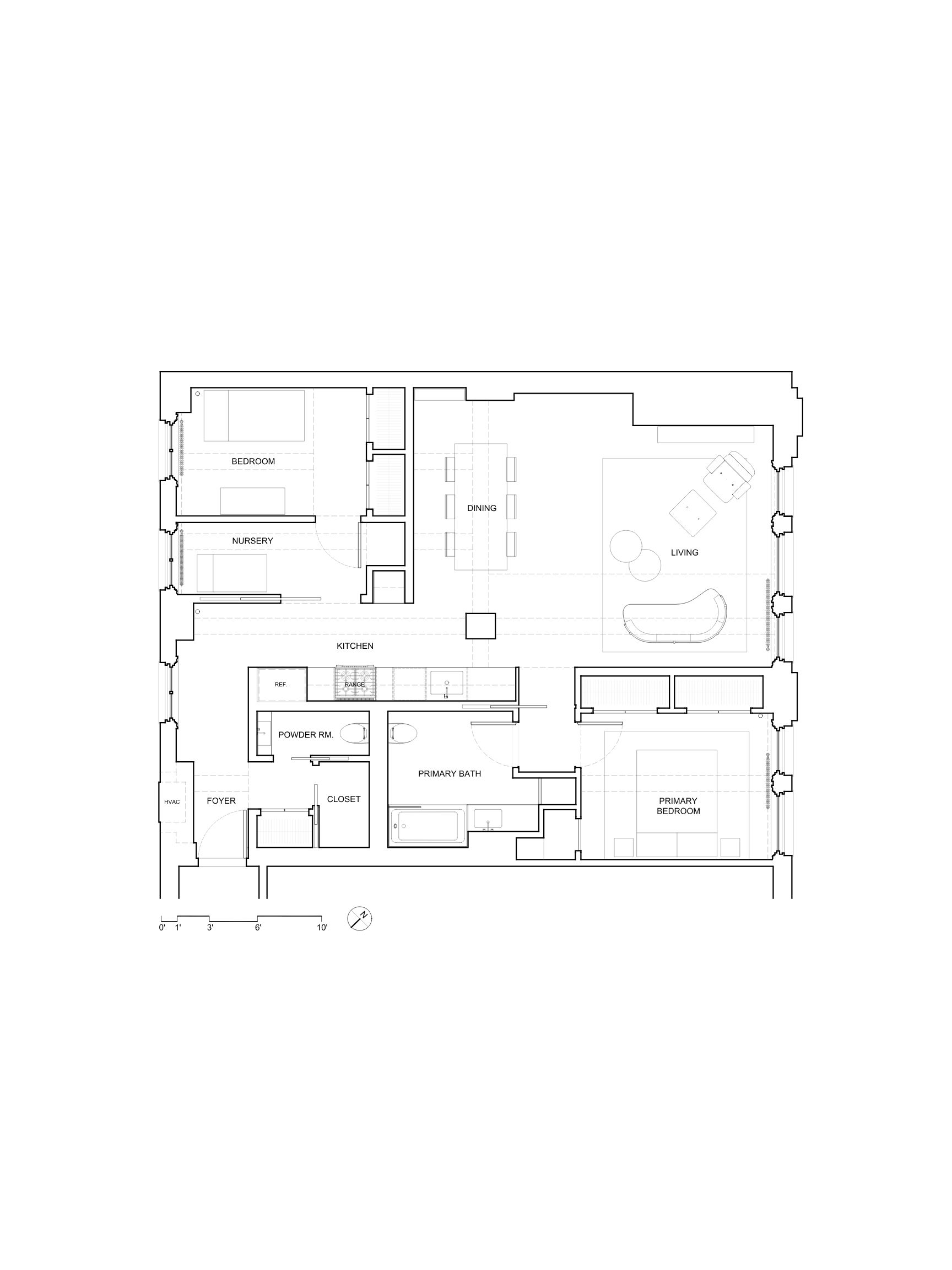 Riverdale House drawing