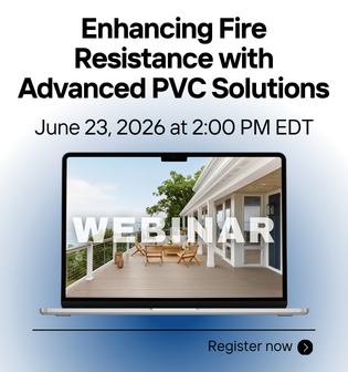 Enhancing Fire Resistance with Advanced PVC Solutions - Free Webinar - June 23, 2026