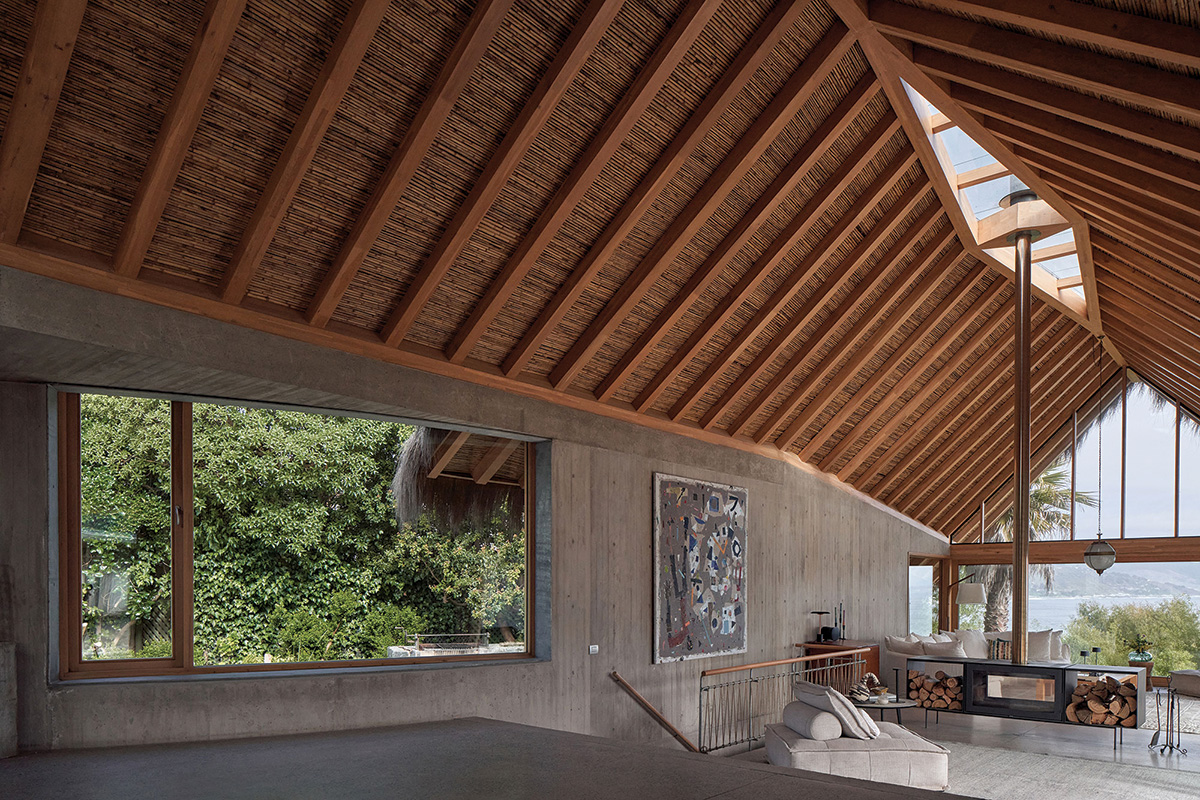 Pal House aerial view by Santiago Valdivieso