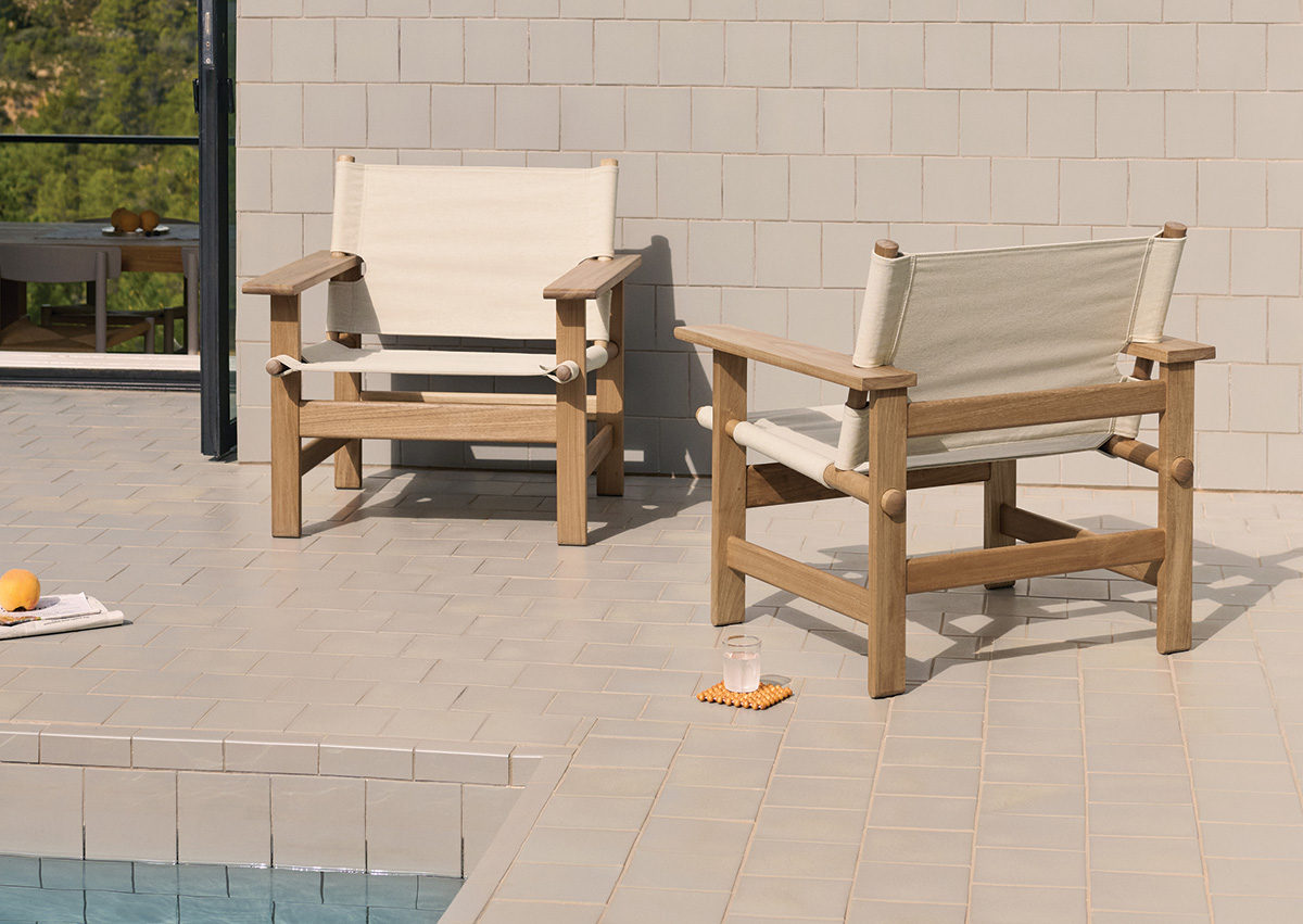 Canvas Chair Outdoor by Fredericia