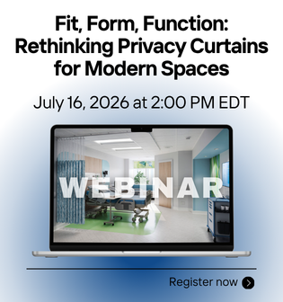 Fit, Form, Function: Rethinking Privacy Curtains for Modern Spaces - Free Webinar - July 16, 2026