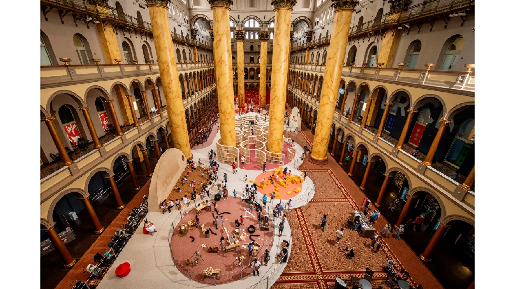 The Playground at the National Building Museum The Playground at the National Building Museum