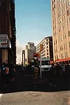 New York City street on 9/11.