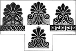 Colored ornamentation examples