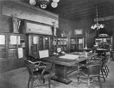 Mr. Burnham's private office