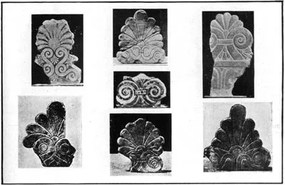 Antefixae from Aegina.
