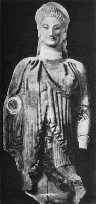 Polychrome figure