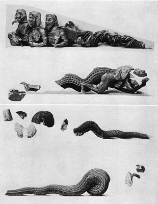 Detail--Typhon group (Wiegand).
