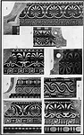 Polychrome moldings