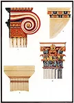 Terra cotta Anthemion