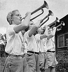 Kids playing instruments