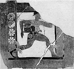 Terra cotta metope