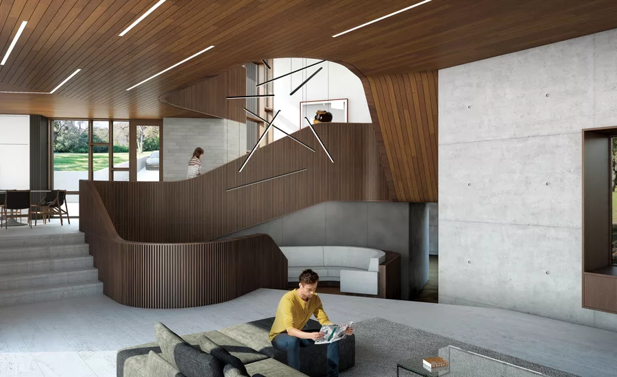 The Pinwheel House