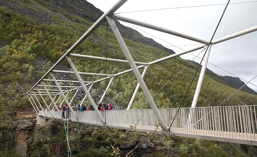 Sabetjohk Pedestrian Bridge