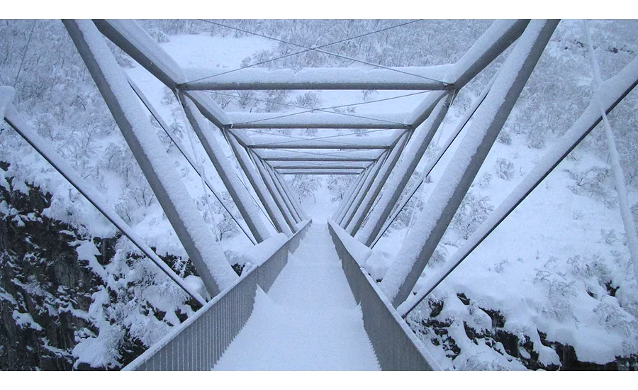 Sabetjohk Pedestrian Bridge